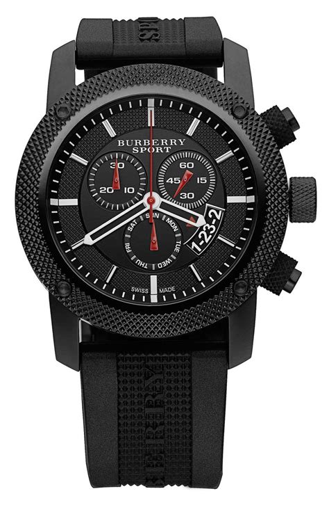 burberry sport chronograph watch|burberry watches official website.